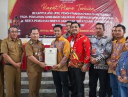 KPU Dairi Umumkan Hasil Perhitungan Perolehan Suara Pemilihan Bupati dan Wakil Bupati Dairi 2024 di Tingkat Kabupaten