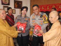 Perayaan Imlek 2025, Kapolres Siantar Bersama Forkopimda Sambangi Vihara