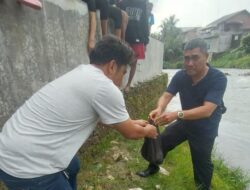 Mayat Bayi Ditemukan Mengapung Dialiran Sungai Bah Bolon Siantar, Diduga Baru Lahir Langsung Dibuang