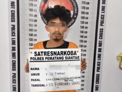 Miliki Sabu, Warga Lakbol Bawa Diringkus Sat Narkoba Polres Siantar 