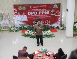 Vickner Sinaga Hadiri Pelantikan Pengurus  DPD PPNI Dairi