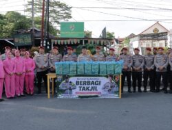 Hari Kedelapan 8 Puasa, Polres Siantar Kembali gelar Berbagi Takjil Gratis melalui Satreskrim