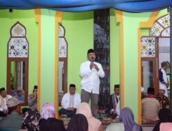 Safari Ramadhan Pemkab Dairi Hari ke 10, Wabup Dairi ‘Berbuka’ di Masjid Baiturahman II Gunung Sayang