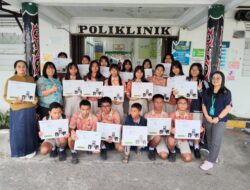 RSUD Sidikalang Lakukan Pemeriksaan Kesehatan Gratis untuk Pelajar SMP Santu Paulus Yang lulus Seleksi  di DEL dan Yasop