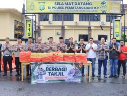 Bulan Suci Ramadhan 1446 H, Satreskrim Polres Siantar Kembali Menebar Kebaikan