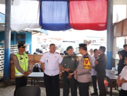 Bupati Dairi dan Forkopimda Cek Pos Pengamanan Jelang Lebaran 