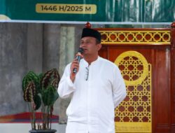 Hari Terakhir Safari Ramadhan, Wabup Wahyu Sagala Ungkapkan Kerinduan Ibadah di Masjid Ar-Rahman Kuta Manik