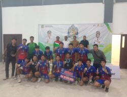 Tim Voli Pelajar Putra Deli Serdang Tetap Jadi Juara Bertahan Piala Walikota Siantar Tahun 2025