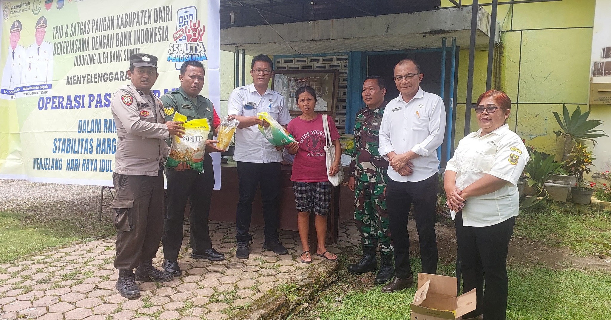 Operasi Pasar Pemkab Dairi Jelang Hari Besar Keagamaan. (ist)