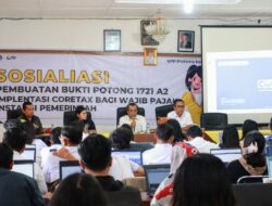 Sosialisasi pembuatan Bukti Potong 1721-A2 dan Implementasi Coretax