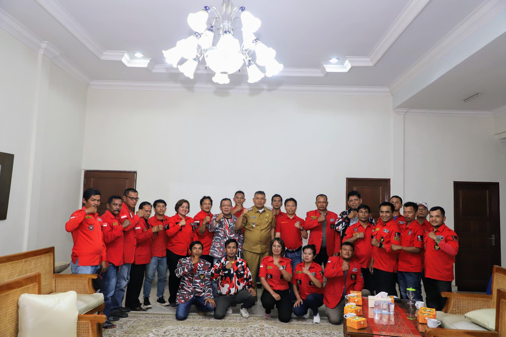 Foto Bersama Bupati dan Organisasi PBB. (ist)