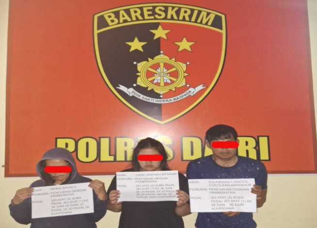 foto ketiga terduga pelaku. (ist)