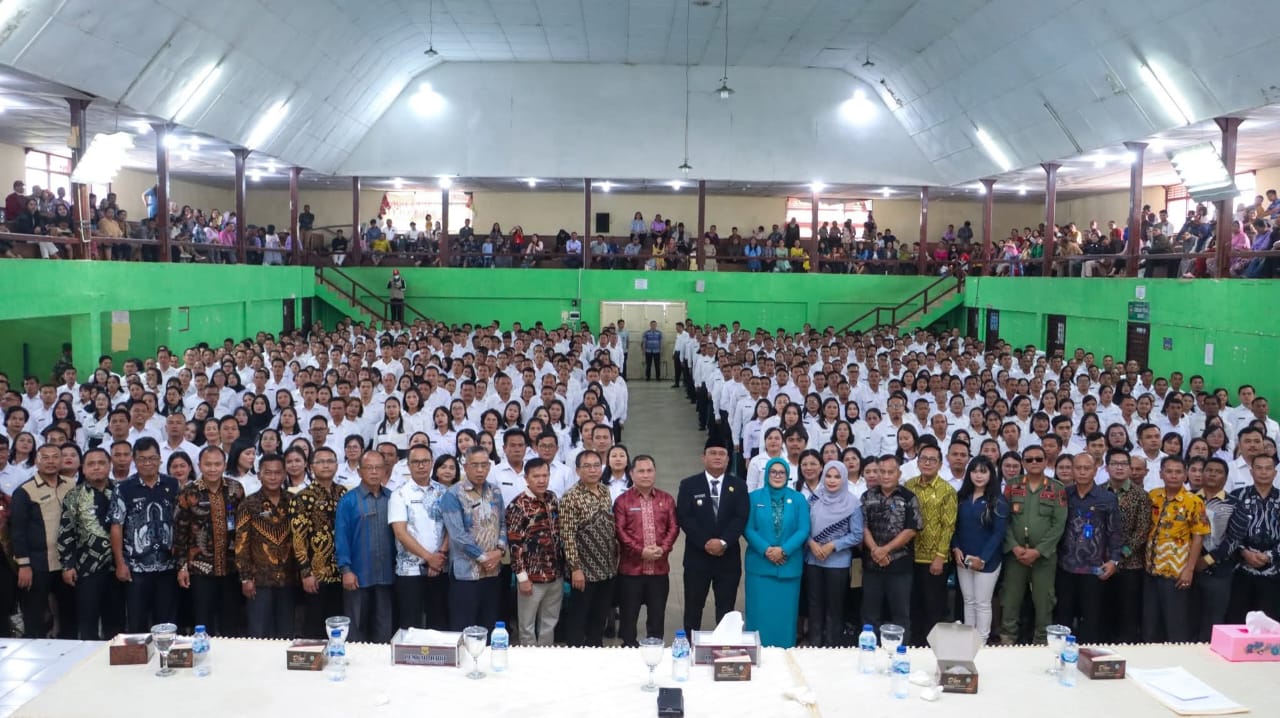 Pelantikan PPPK Dairi TA 2024. (ist)