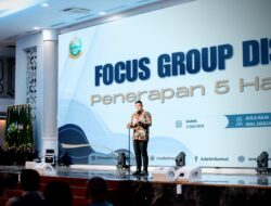 FGD Bahas Penerapan 5 Hari Sekolah di Sumatera Utara