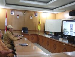 Wabup Dairi Zoom Meting Bahas Program Kepemilikan Rumah Bagi Warga Berpenghasilan Rendah