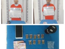 Dua Orang Pengedar Narkoba di Gang Sumber Sari Siantar Diringkus, Bandar Berstatus DPO