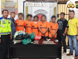 Polres Simalungun Ungkap Jaringan Peredaran Ganja 2,5 Kg, Satu Orang DPO
