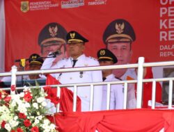Bupati Dairi Vickner Sinaga Pimpin Upacara HUT ke – 80