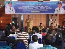 Silaturahmi Dengan Wartawan, Bupati Dairi Ajak Edukasi Masyarakat dan Beritakan Apa Adanya