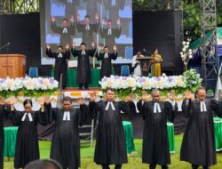 Ephorus Ajak Jemaat HKBP Distrik VI Dairi Rawat Alam