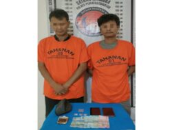 Polisi Amankan Dua Pria Penjual Sabu dari Sebuah Pondok Jalan Pesantren Siantar Martoba