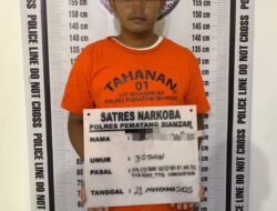 Mau Isap Sabu Tapi Keburu Sudah Ketangkul, Satu Pria Diamankan Polisi di Siantar