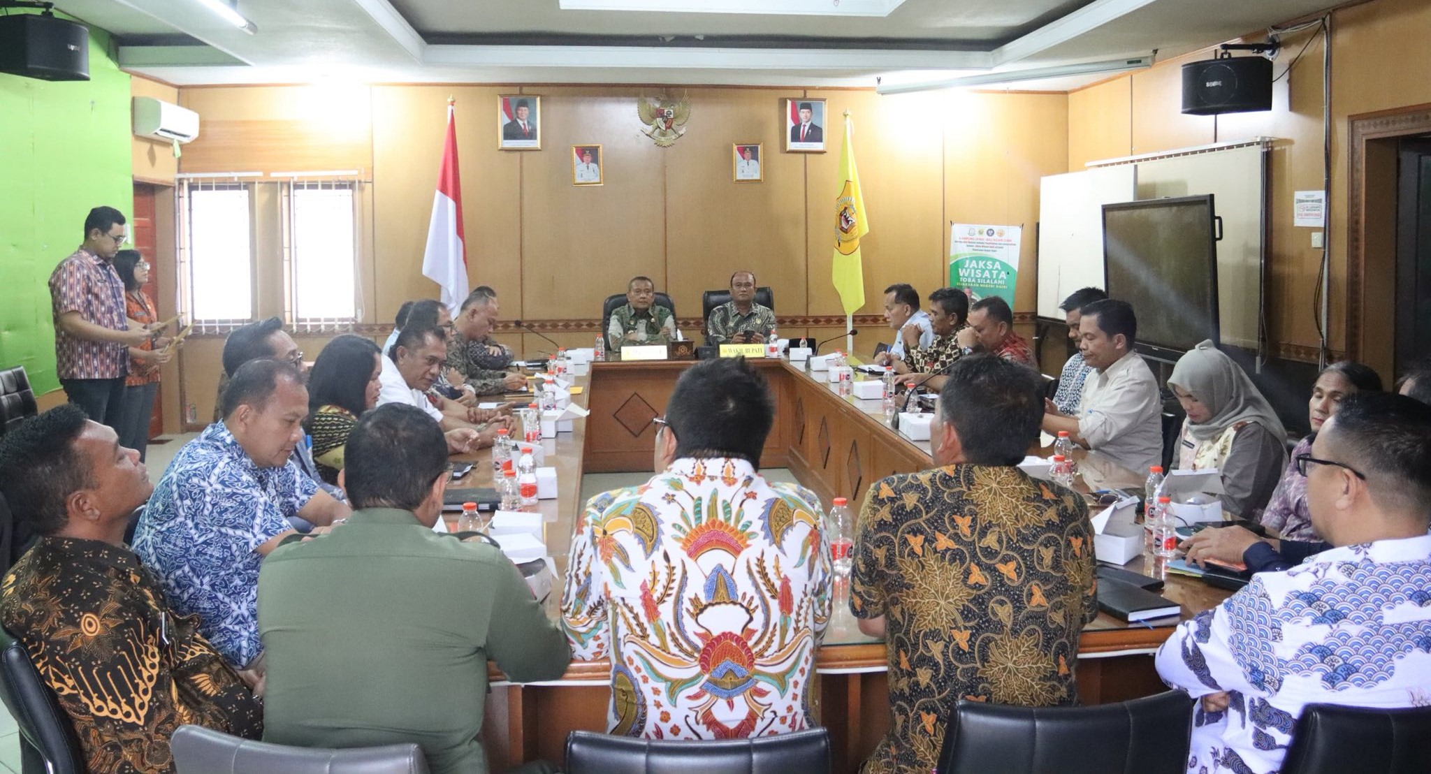 foto suasana sertijab (ist)