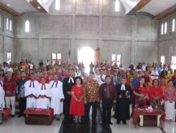 Natal Di Lae Parira, Bupati Serukan Jaga Kebersamaan Serta Tingkatkan Rasa Gotong Royong