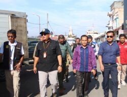 Tinjau Penataan Dan Penertiban Pasar Sidikalang, Wakil Bupati Berharap Dukungan Masyarakat