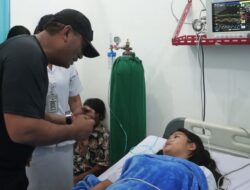 Wakil Bupati Dairi Kunjungi Siswa Yang Dirawat Akibat Alami Gangguan Pencernaan Setelah Mengkonsumsi MBG
