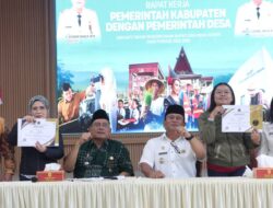 Gelar Rapat Kerja Bersama Pemerintah Desa, Pemkab Dairi Refleksi Setahun Kepemimpinan Bupati