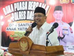 Hadiri Buka Puasa Bersama Polres Dairi, Bupati Dairi Ingatkan Untuk Memperkuat Kebersamaan dan Kepedulian