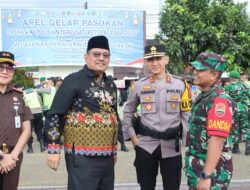 Bupati Dairi Vickner Sinaga Ikuti Apel Gelar Pasukan Operasi Ketupat Toba 2026, Pastikan Keamanan Lebaran Terjaga