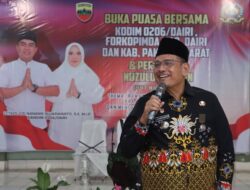 Bupati Dairi Buka Puasa Bersama Kodim 0206/Dairi, Pererat Sinergi Bersama TNI