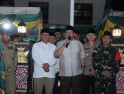 Bupati Dairi Lepas Pawai Takbiran Dan Festival Tabuh Bedug, Remaja Masjid Panji Sibura-bura Raih Juara I