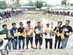Kompetisi Kolam Pancing Pak RT, Andika Prayogi Sinaga Asal Siantar Sabet Juara Kedua