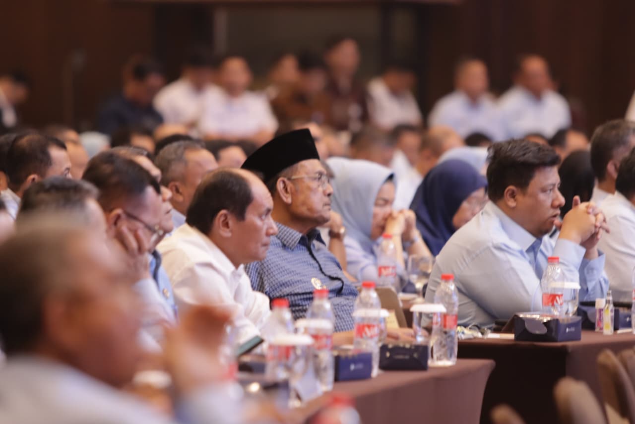 Foto: Bupati Dairi, Ir. Vickner Sinaga, saat menghadiri MusrenbangRKPD Provinsi Sumatera Utara Tahun 2027 di Hotel Santika Premiere Dyandra, Medan, Rabu (22/4/2026).(ist)