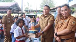 foto;Sebanyak 63 anak dari kelompok Pemerlu Pelayanan Kesejahteraan Sosial (PPKS) menerima bantuan atensi kluster anak yang disalurkan di Pendopo Bupati Dairi, Selasa (7/4/2026).(ist)
