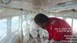 foto:Operasi Modifikasi Cuaca (OMC) di kawasan Daerah Tangkapan Air (DTA) Danau Toba. (ist)