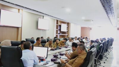 Foto suasana Rakor Bahas Tapal batas Dairi-Pakpak Bharat. (ist)