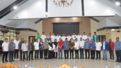 Foto usai pelantikan pengurus Wushu Kabupaten Dairi periode 2024–2028 di Balai Budaya Sidikalang, Jumat (17/4/2026). (ist)