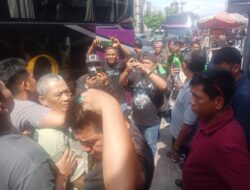 Pria Lansia Diduga Kurir Sabu Jaringan Medan Diringkus dari Halte Eldivo Samping Ramayana Siantar