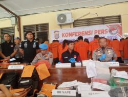 Ops Antik Toba 2026 Usai, Polres Siantar Bekuk 29 Tersangka dan Sita 8,2 Kg Barang Bukti Narkotika