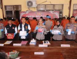 Polres Siantar Ungkap 100 Kasus 3C & Narkotika, 133 Tersangka Diamankan Januari – Juni 2026