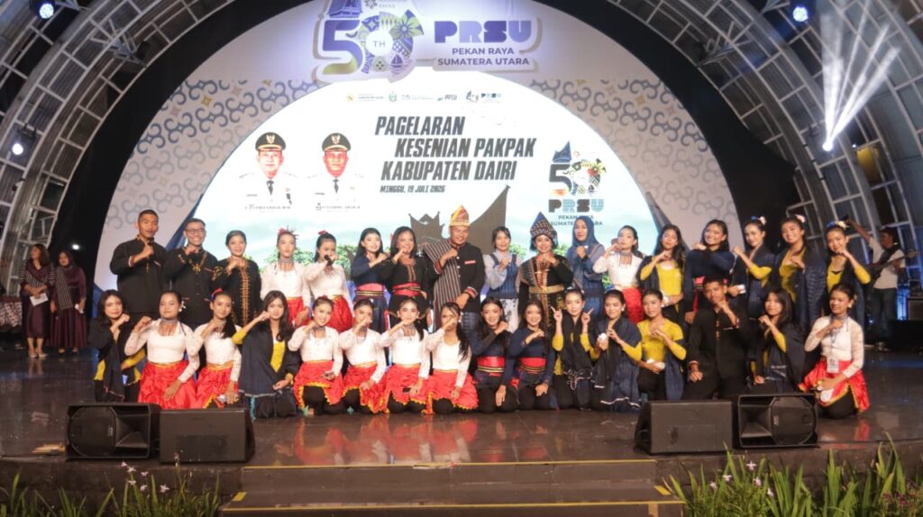 Foto bersama penampil Sendratari, Meraleng Tendi. (Ist)