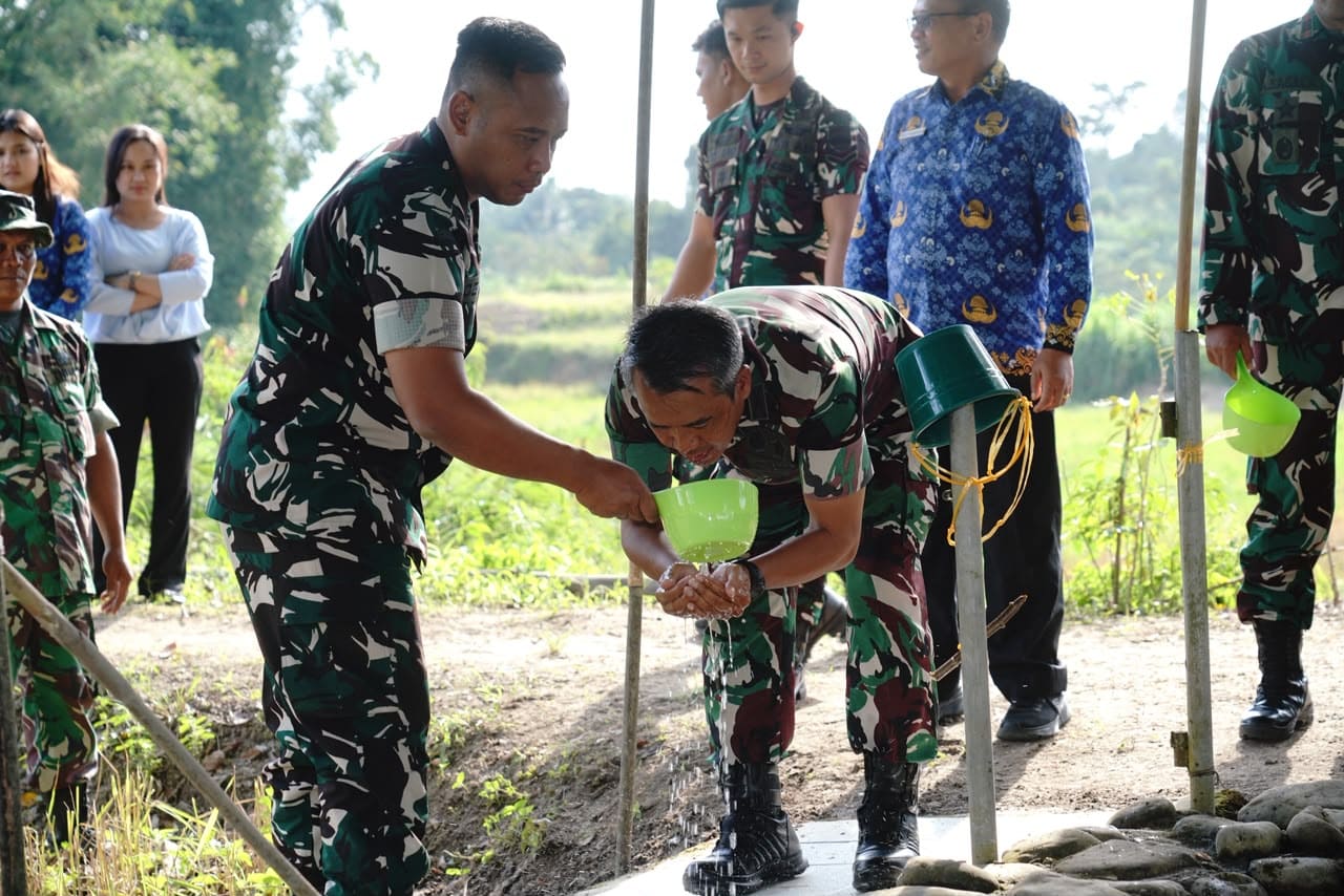 Komandan Korem 023/KS, Kolonel Inf. Iwan Budiarso.